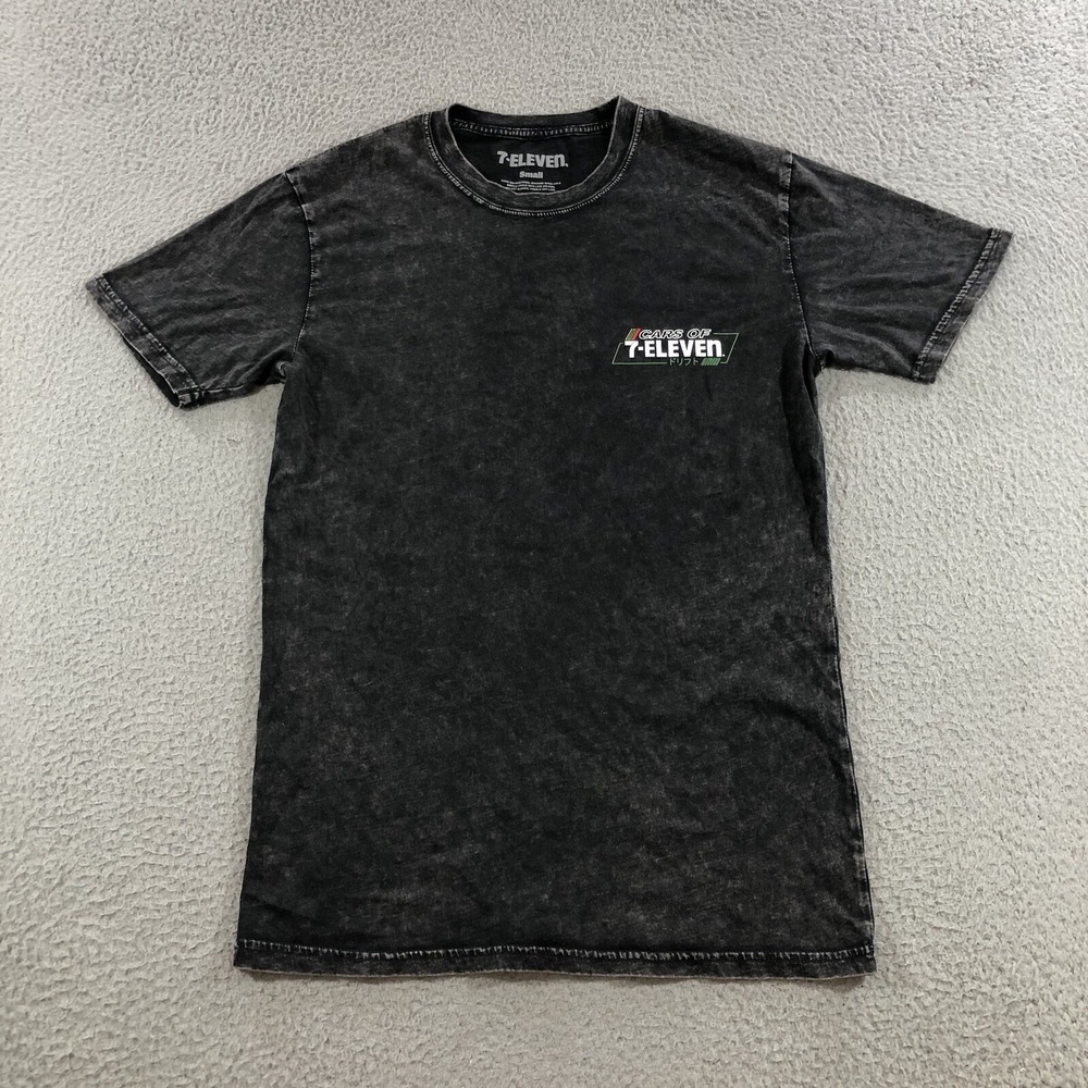 cars of 7 eleven shirt Men's Small Gray Nissan 240 Skyline